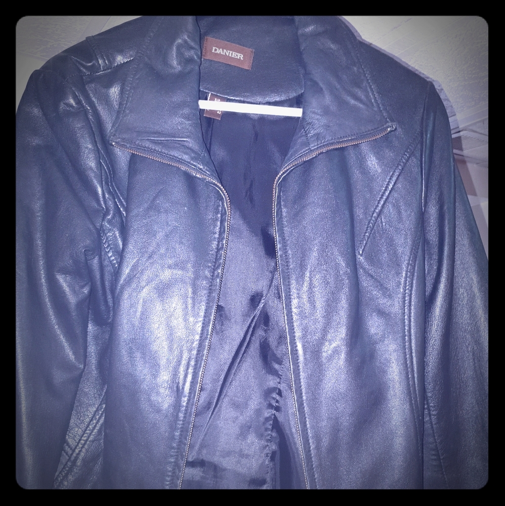 Leather jacket
